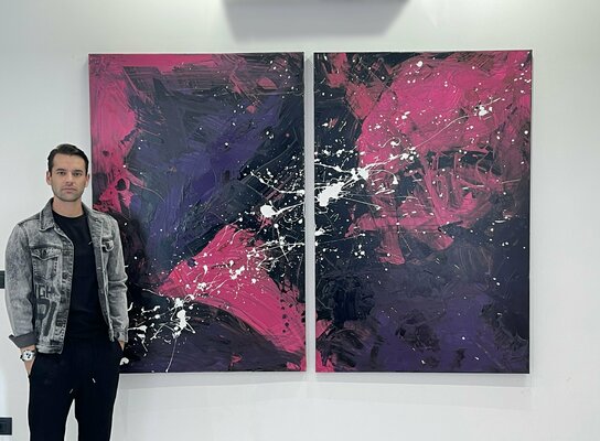 Alessio Luzzi in the Studio