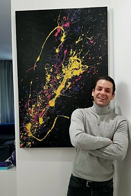 Alessio Luzzi in the Studio