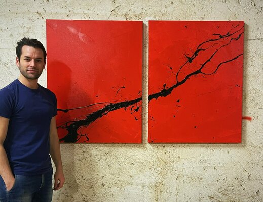 Alessio Luzzi in the Studio