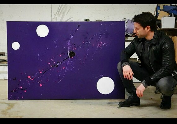 Alessio Luzzi in the Studio