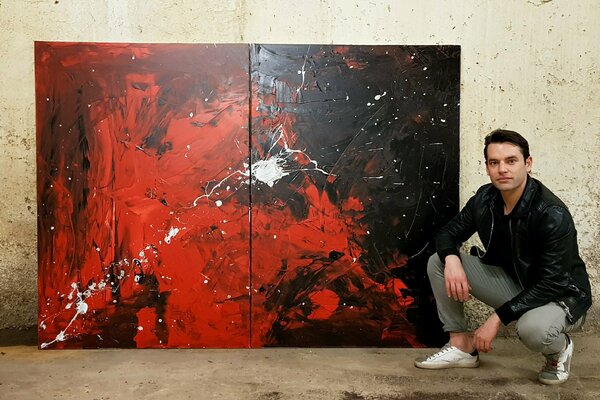 Alessio Luzzi in the Studio