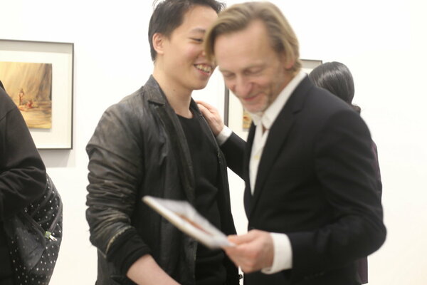 Michael Andrew Law Cheuk Yui in the Studio: Michael Andrew Law and Michaël Borremans