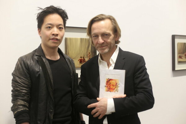 Michael Andrew Law Cheuk Yui in the Studio: Michael Andrew Law and Michaël Borremans