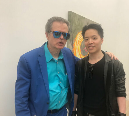 Michael Andrew Law Cheuk Yui in the Studio: Michael Andrew Law and Jim Shaw