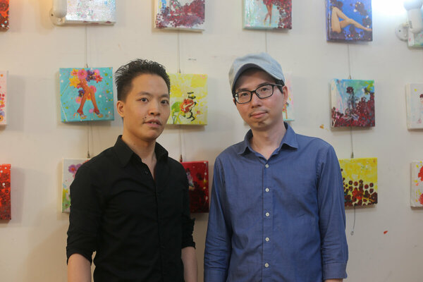 Michael Andrew Law Cheuk Yui in the Studio: Michael Andrew Law and Media Influencer Cuson Lo @cusonlo