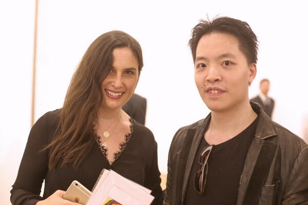 Michael Andrew Law Cheuk Yui in the Studio: Michael Andrew Law and Jennifer Guidi