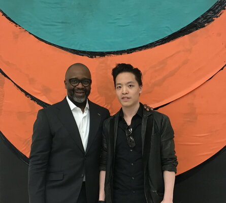 Michael Andrew Law Cheuk Yui in the Studio: Michael Andrew Law and Theaster Gates