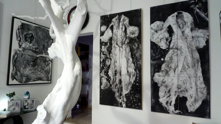 Milena Nicosia in the Studio: Alcune mie opere nel mio studio
