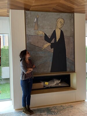 Tatiana Harizanova in the Studio: To see her live in her new home was…..