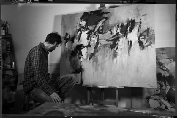 Francesco D'Adamo in the Studio: Studio view - January 2020