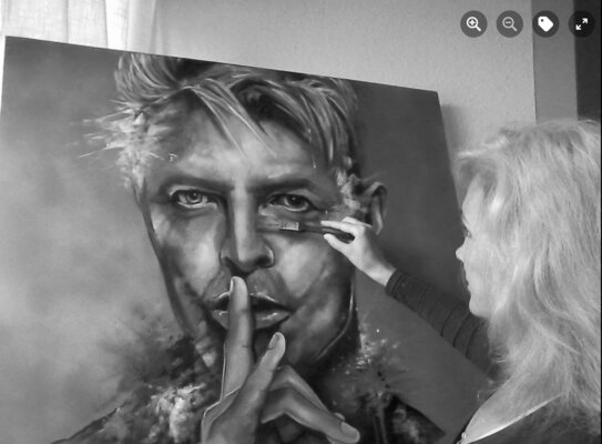 Eva Bazhenova in the Studio