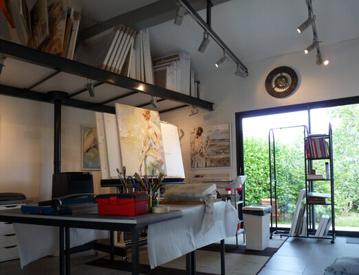 MARCOS RODRIGO in the Studio: L'atelier