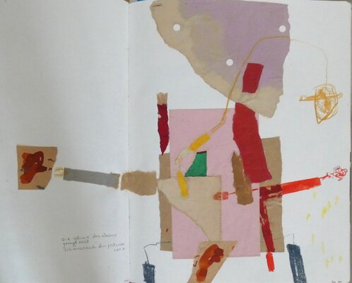 Claudette Griffiths in the Studio