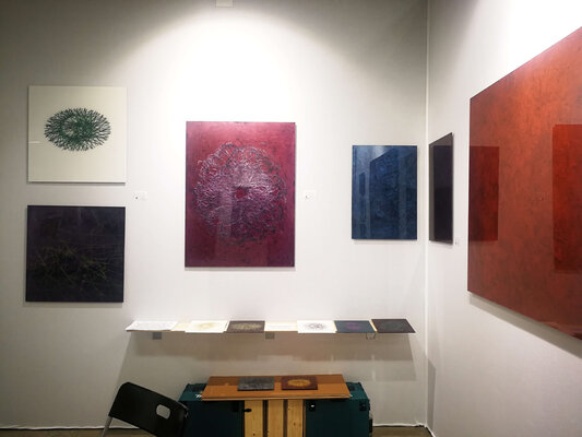 Volker W. Hamann in the Studio: ARTFAIR LUXEMBOURG