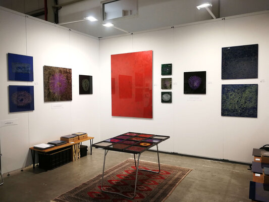 Volker W. Hamann in the Studio: DISCOVERY ART FAIR COLOGNE