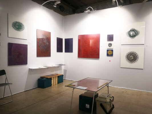Volker W. Hamann in the Studio: ARTFAIR LUXEMBOURG