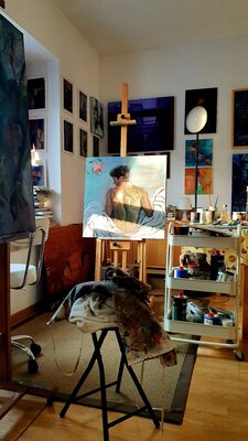 Monica Catto in the Studio: Il mio studio