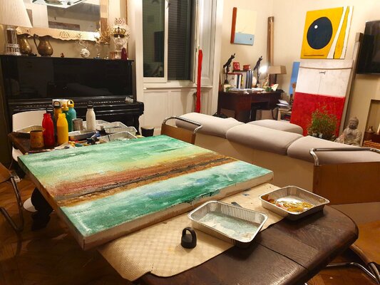 PAOLO NAPOLITANO in the Studio