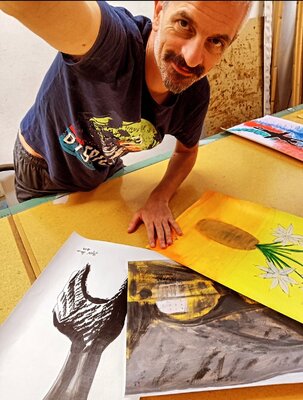 Renzo Buggiani in the Studio: Al lavoro nel mio laboratorio