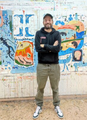 Alfonso Sánchez in the Studio: Estudio