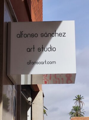 Alfonso Sánchez in the Studio: Estudio