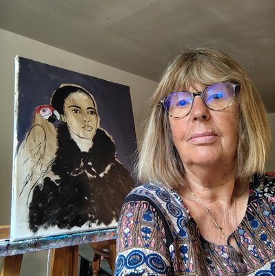 Muriel Ho Paintings in the Studio: A l'atelier août 2026