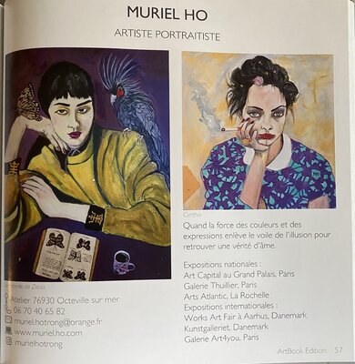 Muriel Ho Paintings in the Studio: Artbook Édition 2022