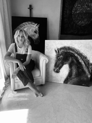 Ivana D’Emilio in the Studio