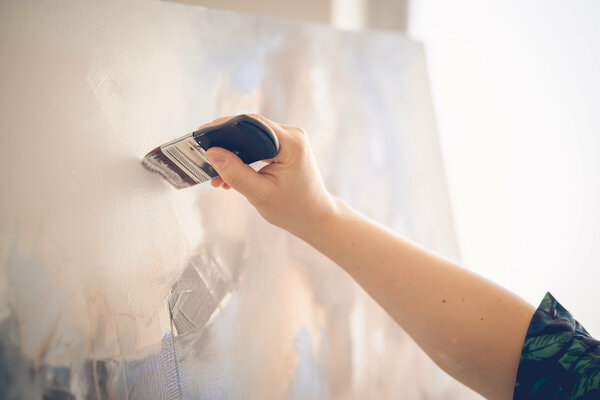 Agnieszka Potocka-Makoś in the Studio