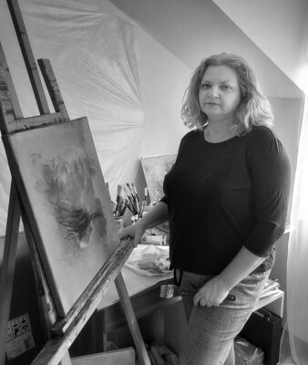 Bojana Milisavljević Bogić in the Studio