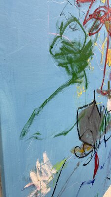 Adriana Bernet in the Studio