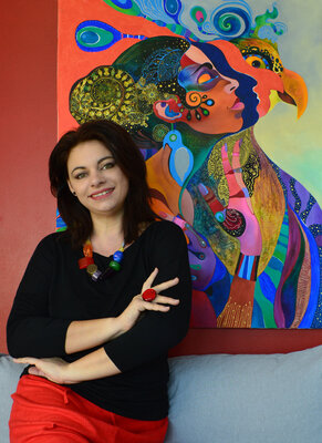 Silvia Pavlova in the Studio: Metamorphoses