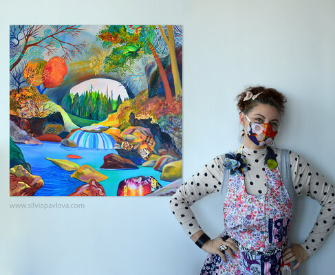 Silvia Pavlova in the Studio: The New Normal