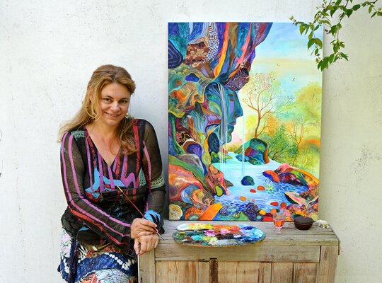 Silvia Pavlova in the Studio: Me & My Art