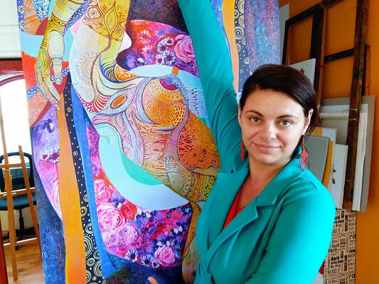 Silvia Pavlova in the Studio: At my studio