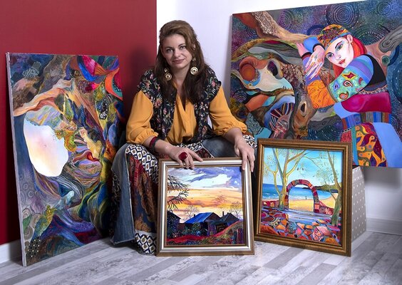 Silvia Pavlova in the Studio: BEFORE MY LATEST SOLO EXHIBITION