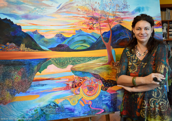 Silvia Pavlova in the Studio: Equinox