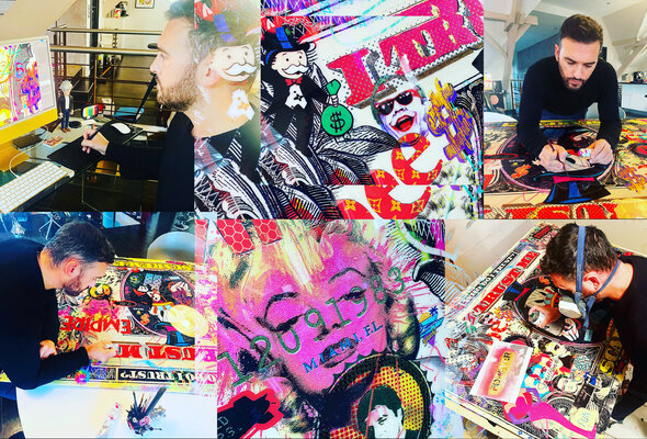 Mr Pablo Costa in the Studio