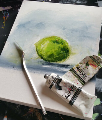 Lucy Moore in the Studio: Sometimes I like to step outside my comfort zone to see what I'm capable of