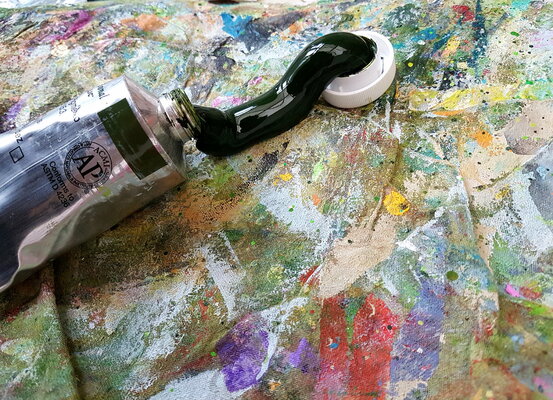 Lucy Moore in the Studio: A reminder on why I should keep a tidy studio.....