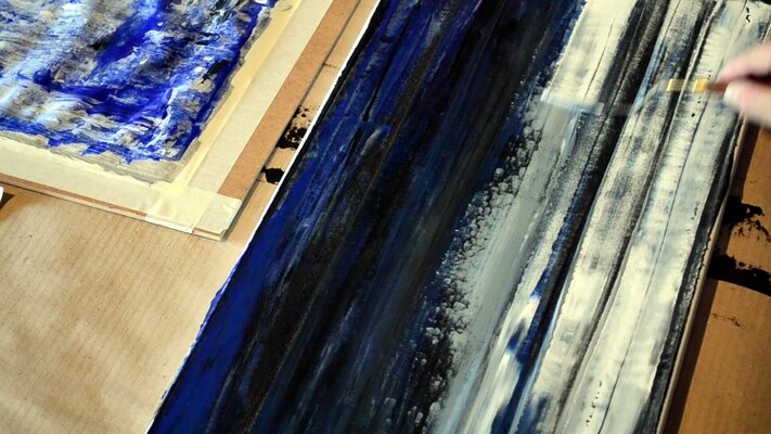 Dimitra Papageorgiou in the Studio