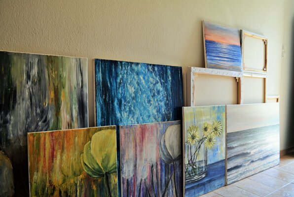 Dimitra Papageorgiou in the Studio