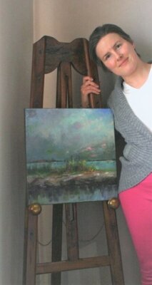 Satu Helle in the Studio