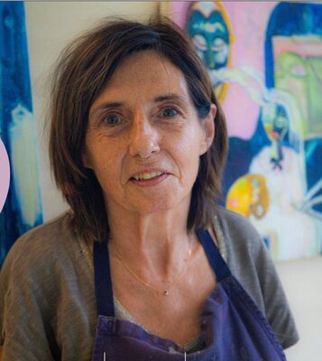 Laurence LEJAY in the Studio: laurence devant "Minuit "et "Nos nuits sont  plus belles que vos jours"