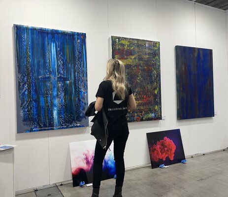 Exclusive Arts in the Studio: Ausstellung Discovery Art fair Cologne 25 -28 April 2024