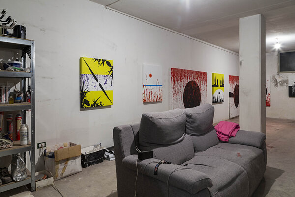 Federico Bernardi in the Studio