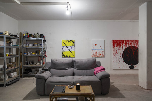 Federico Bernardi in the Studio