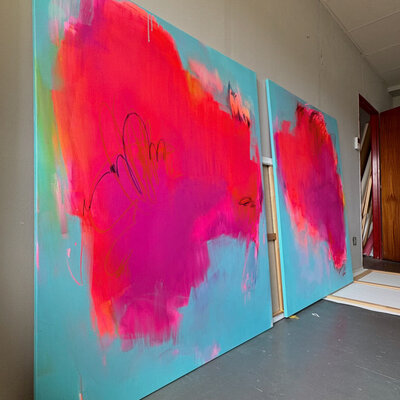 Lenta Markevich in the Studio