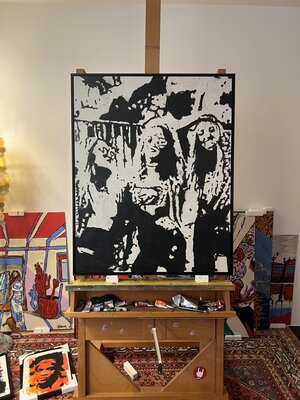 Daniel Pultorak in the Studio
