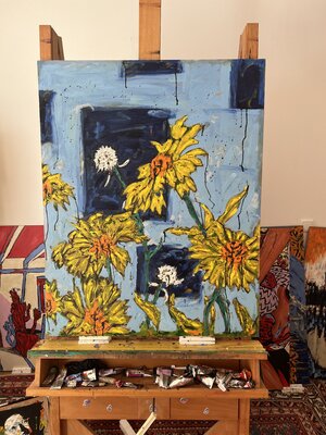 Daniel Pultorak in the Studio